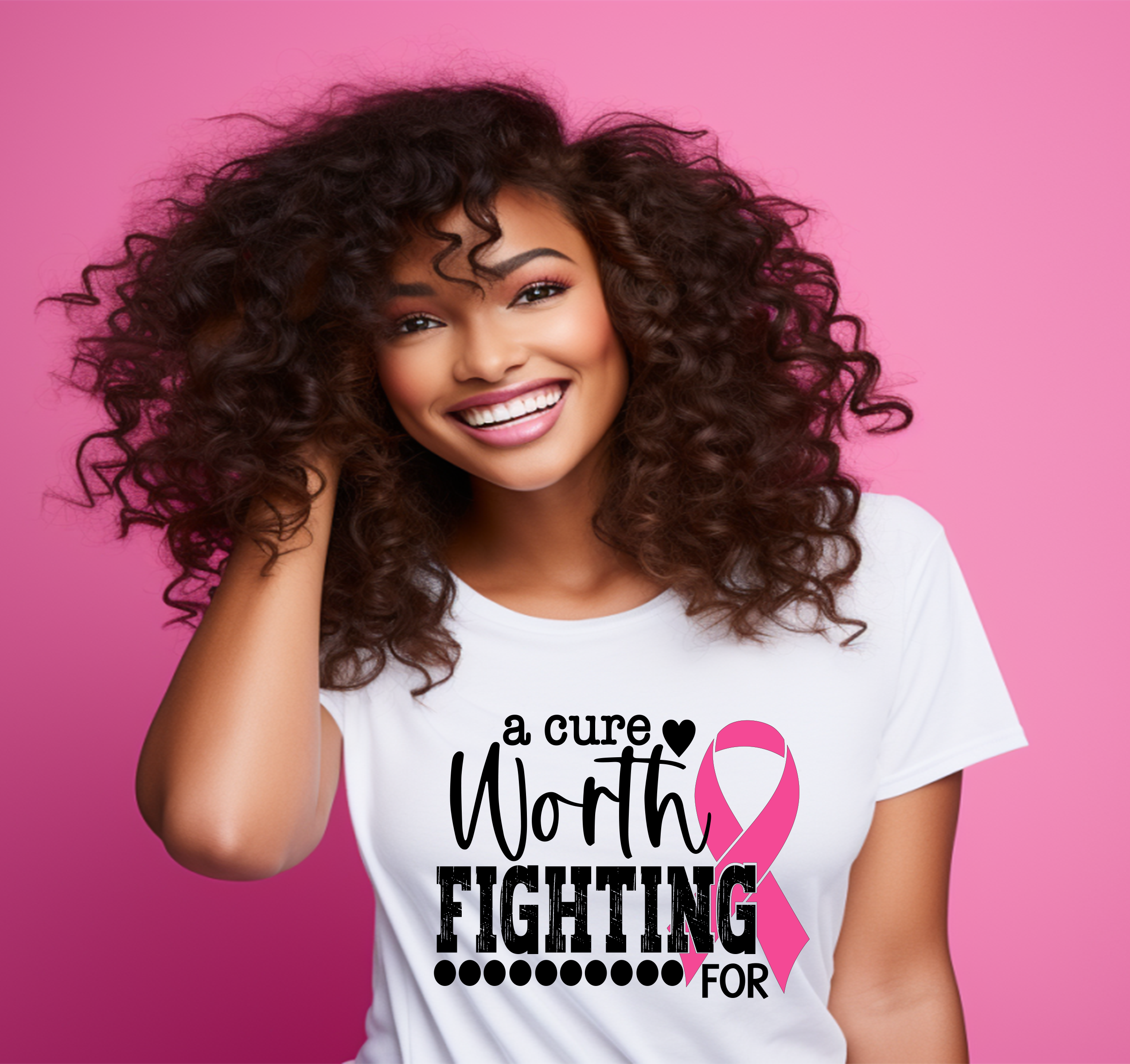 a Cure Worth Fighting For Tshirt