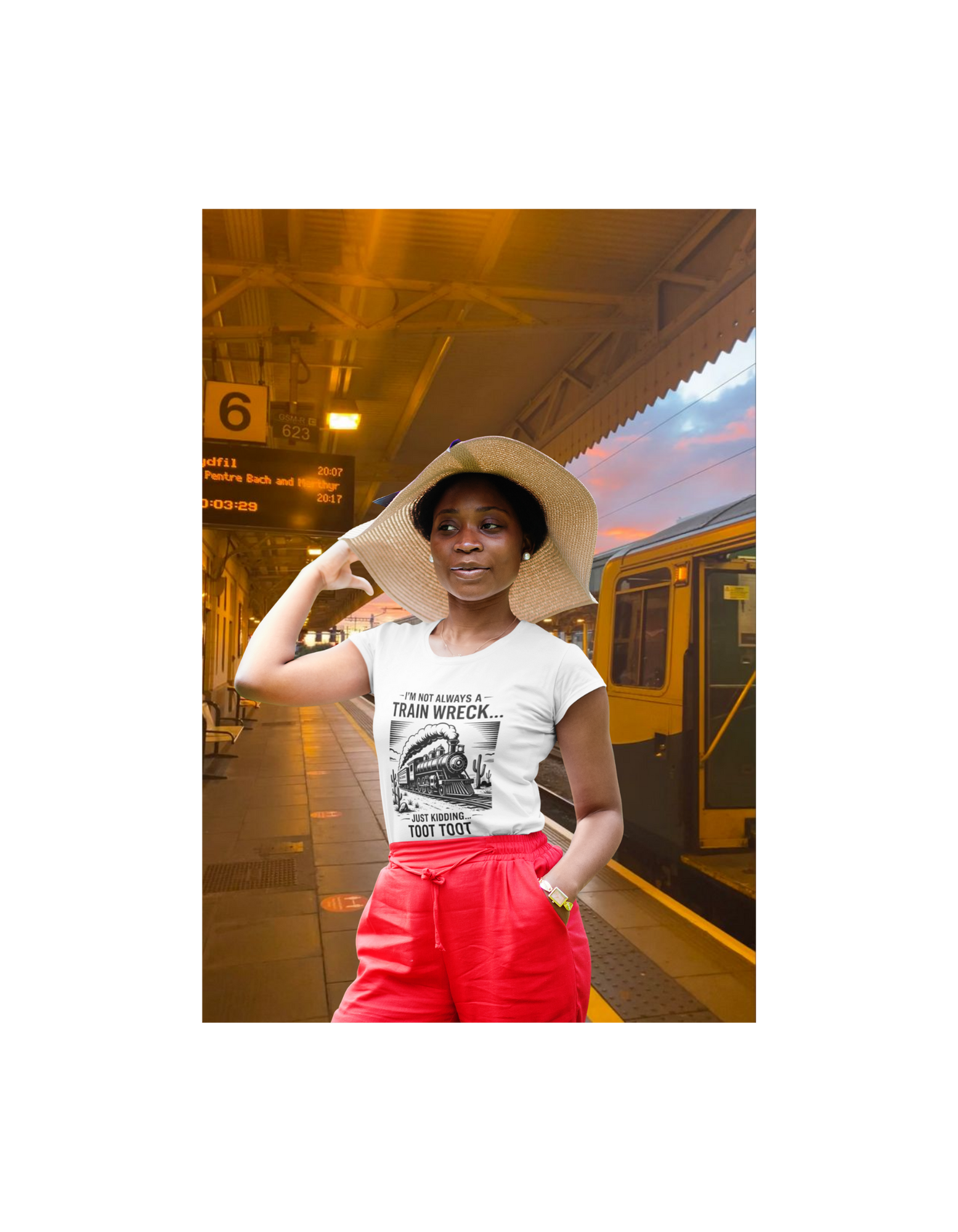 Train Wreck Tshirt