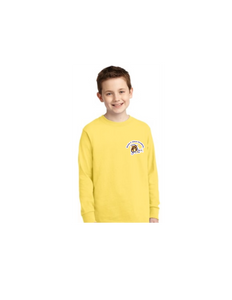 Youth Yellow Long Sleeve Tshirt