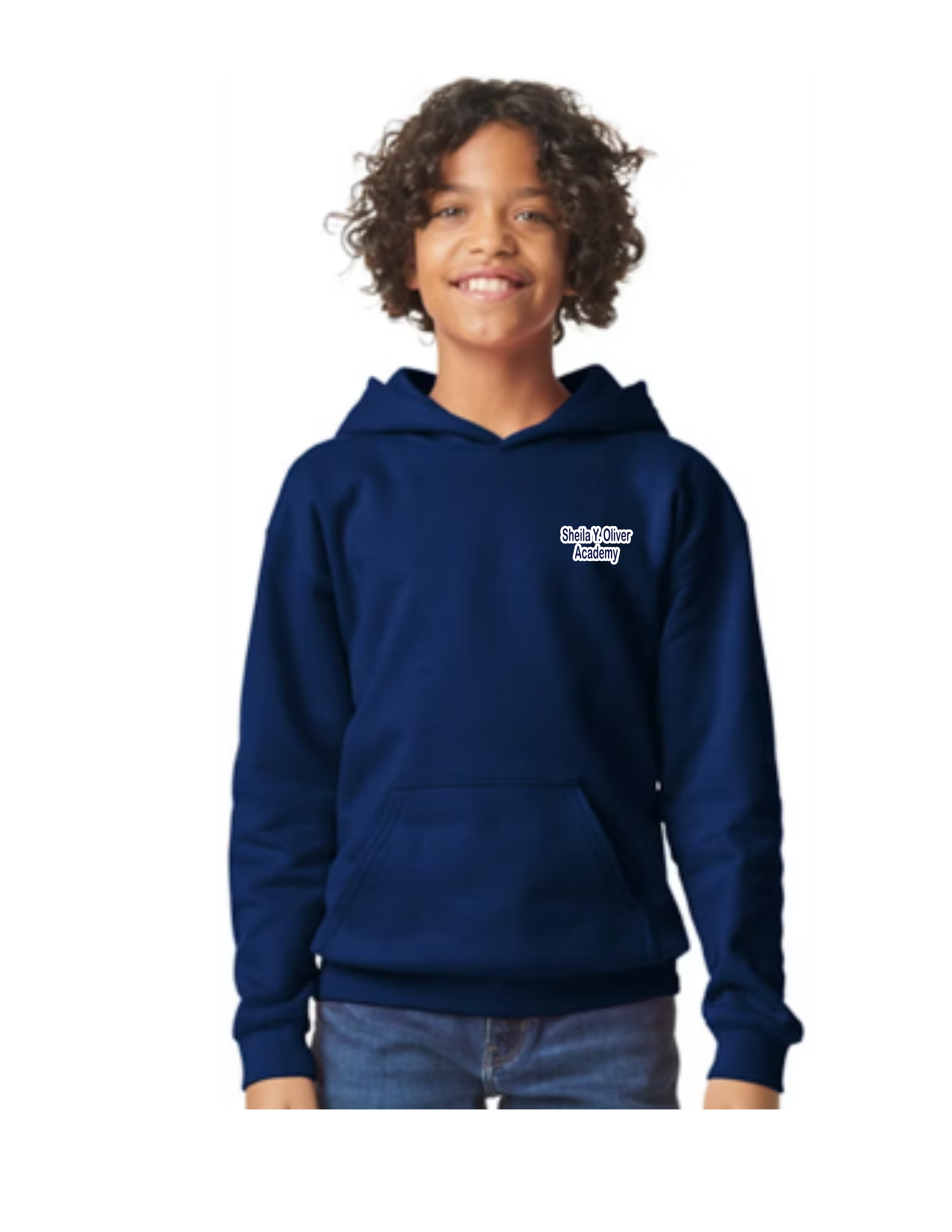 Adult Navy Blue Hoodie
