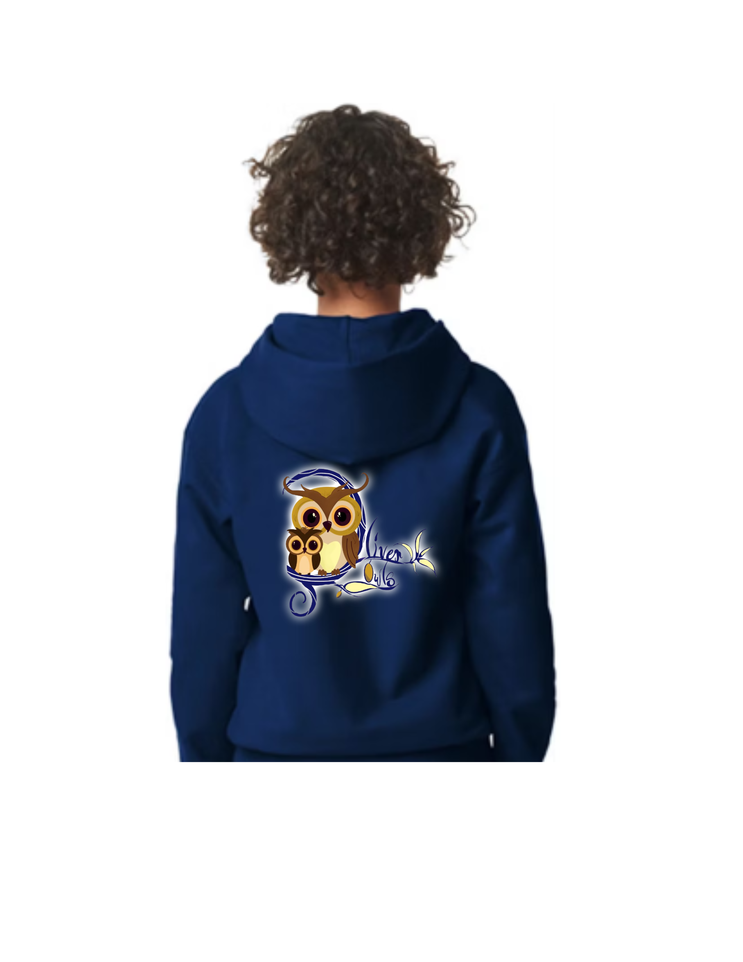 Adult Navy Blue Hoodie