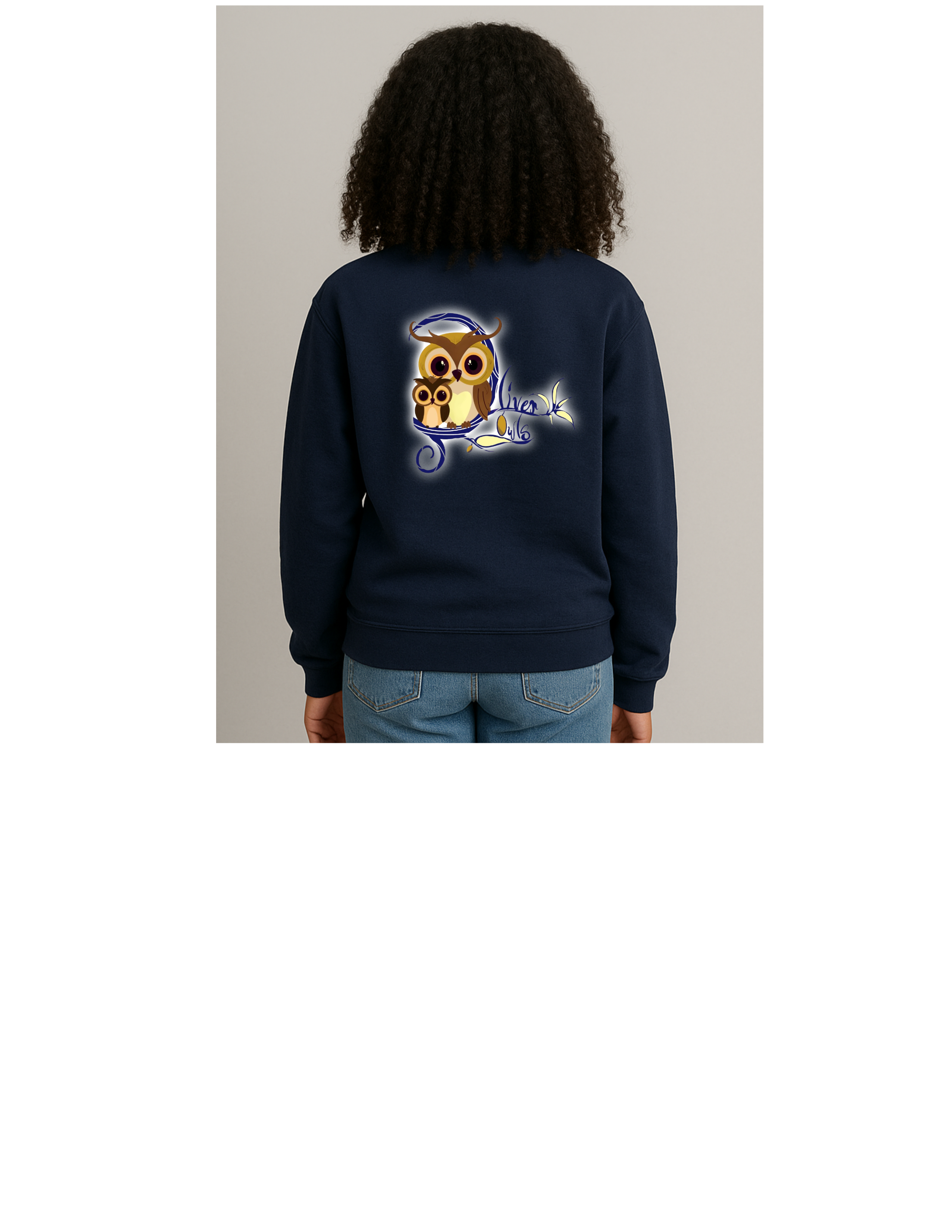 Adult Navy Blue Sweatshirt