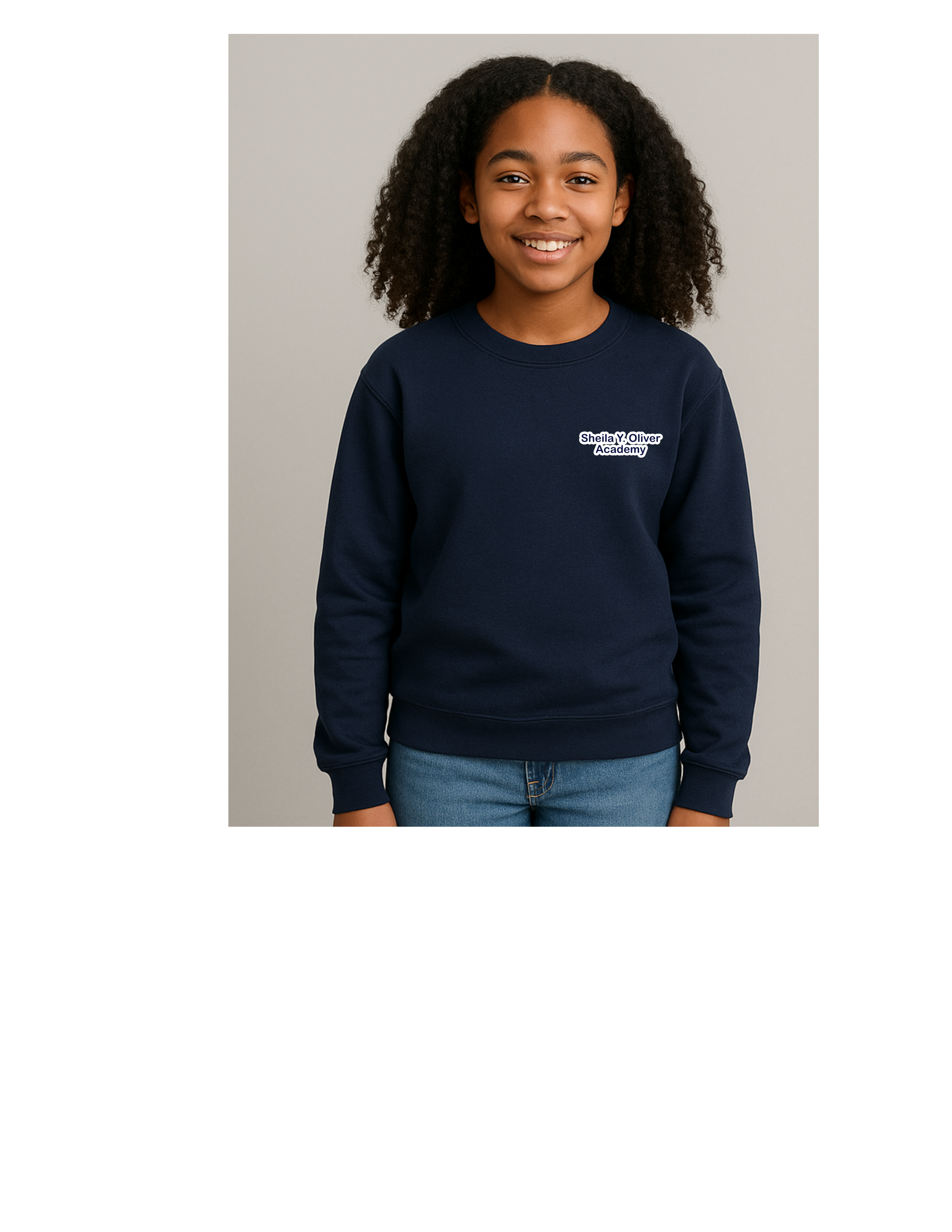 Adult Navy Blue Sweatshirt