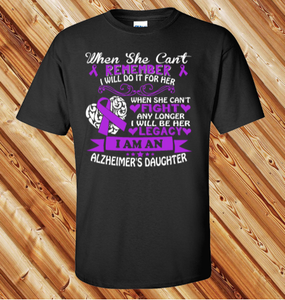 Alzheimer Daugher Tshirt