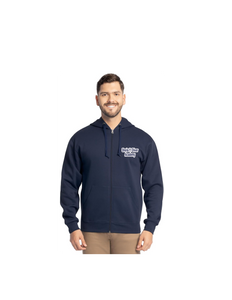 Adult Navy Blue Zip Up Hoodie
