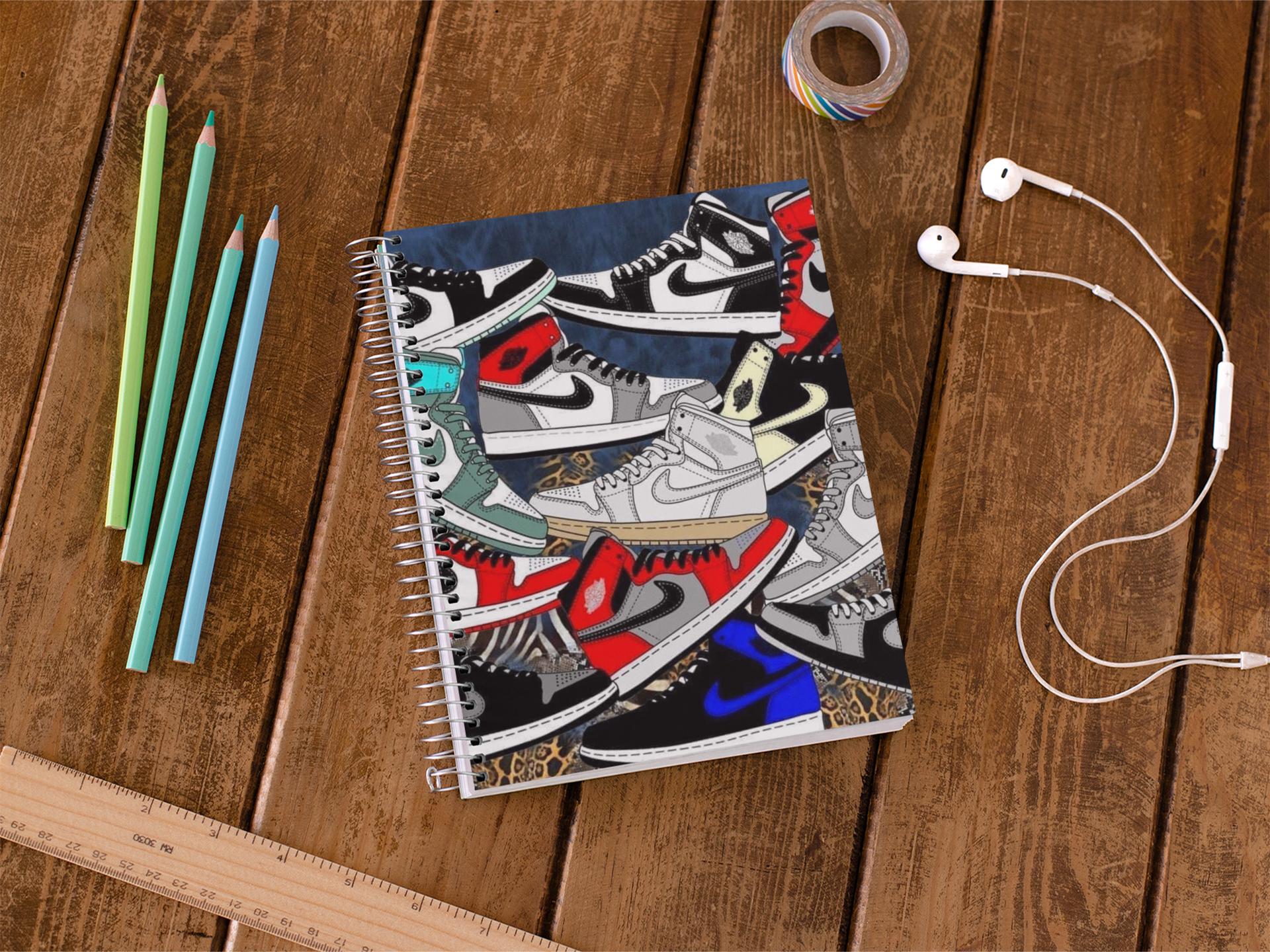 Sneaker 1 Subject Notebook