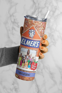 Elmer's Glue Teacher Inspired Tumbler