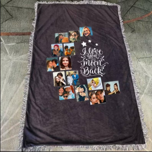 I Love You To the Moon & Back Blanket