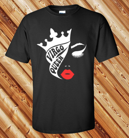 Virgo Queen w. Crown Tshirt