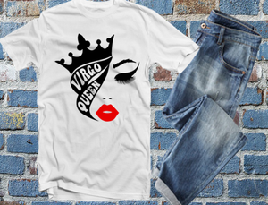 Virgo Queen w. Crown Tshirt