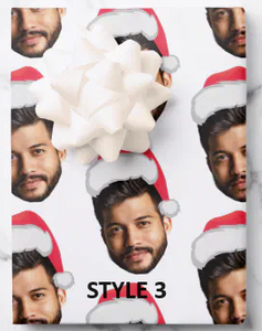 Personalized wrapping paper