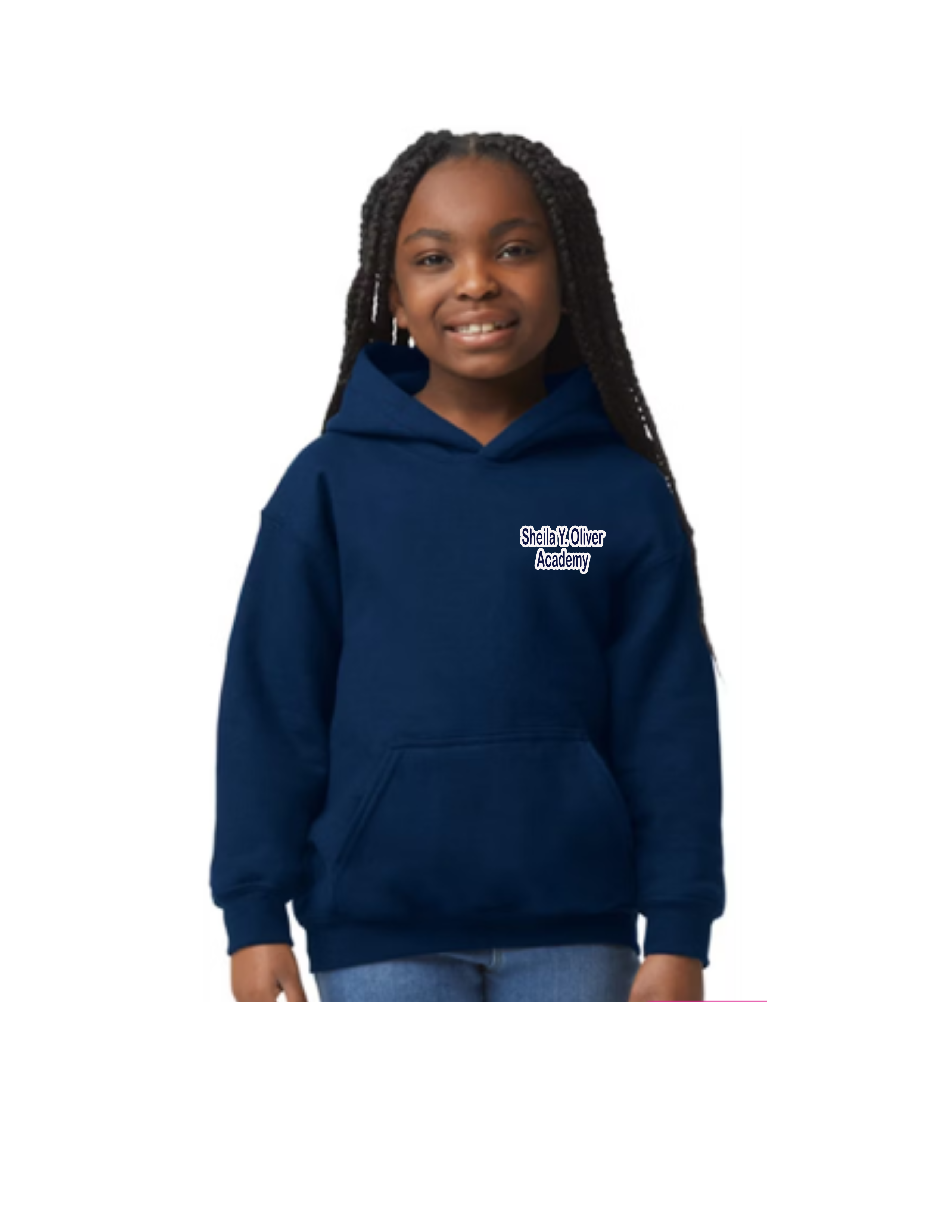 Youth Navy Blue Hoodie