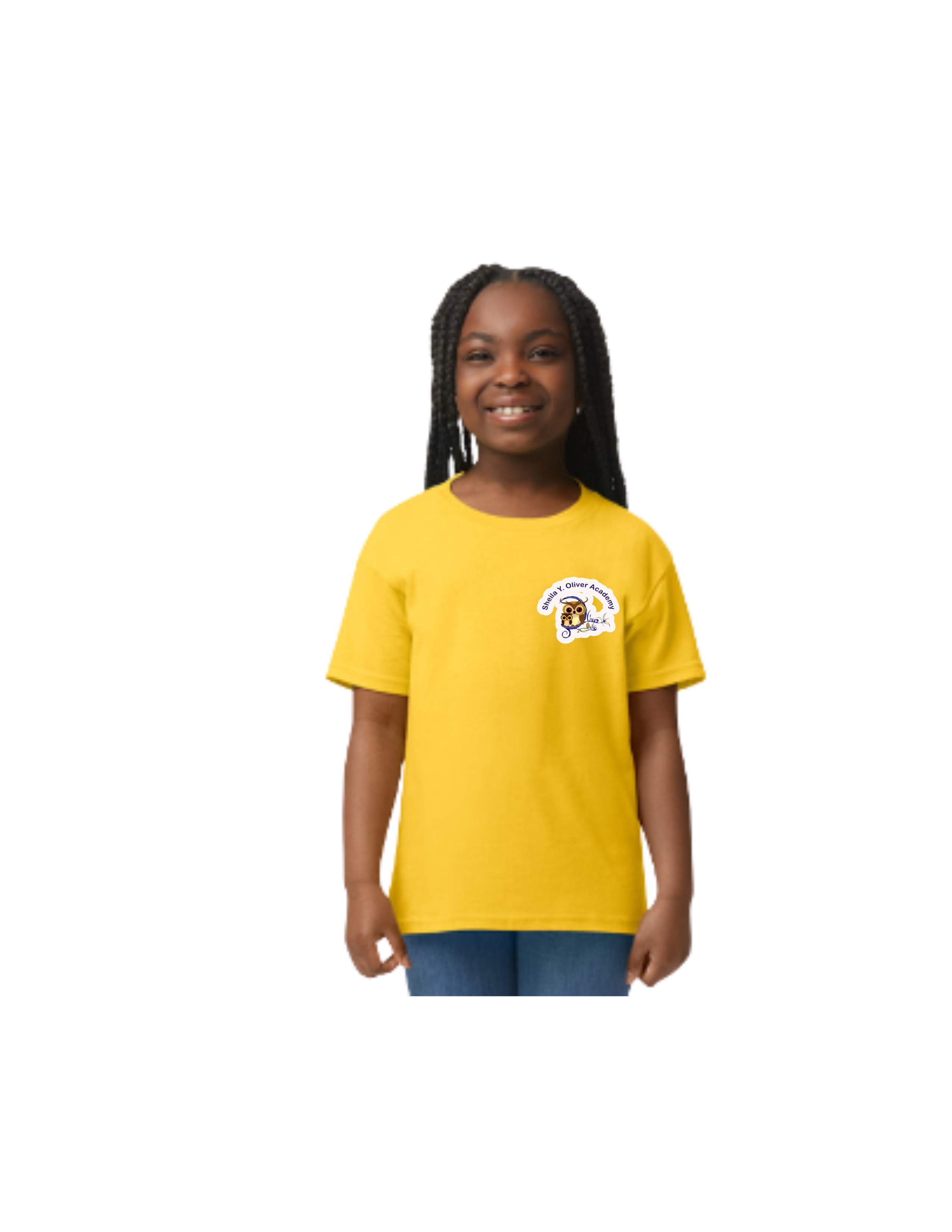 Youth Yellow Short Sleeve Tshirt