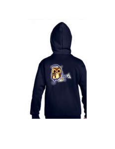 Youth Navy Blue Zip Up Hoodie
