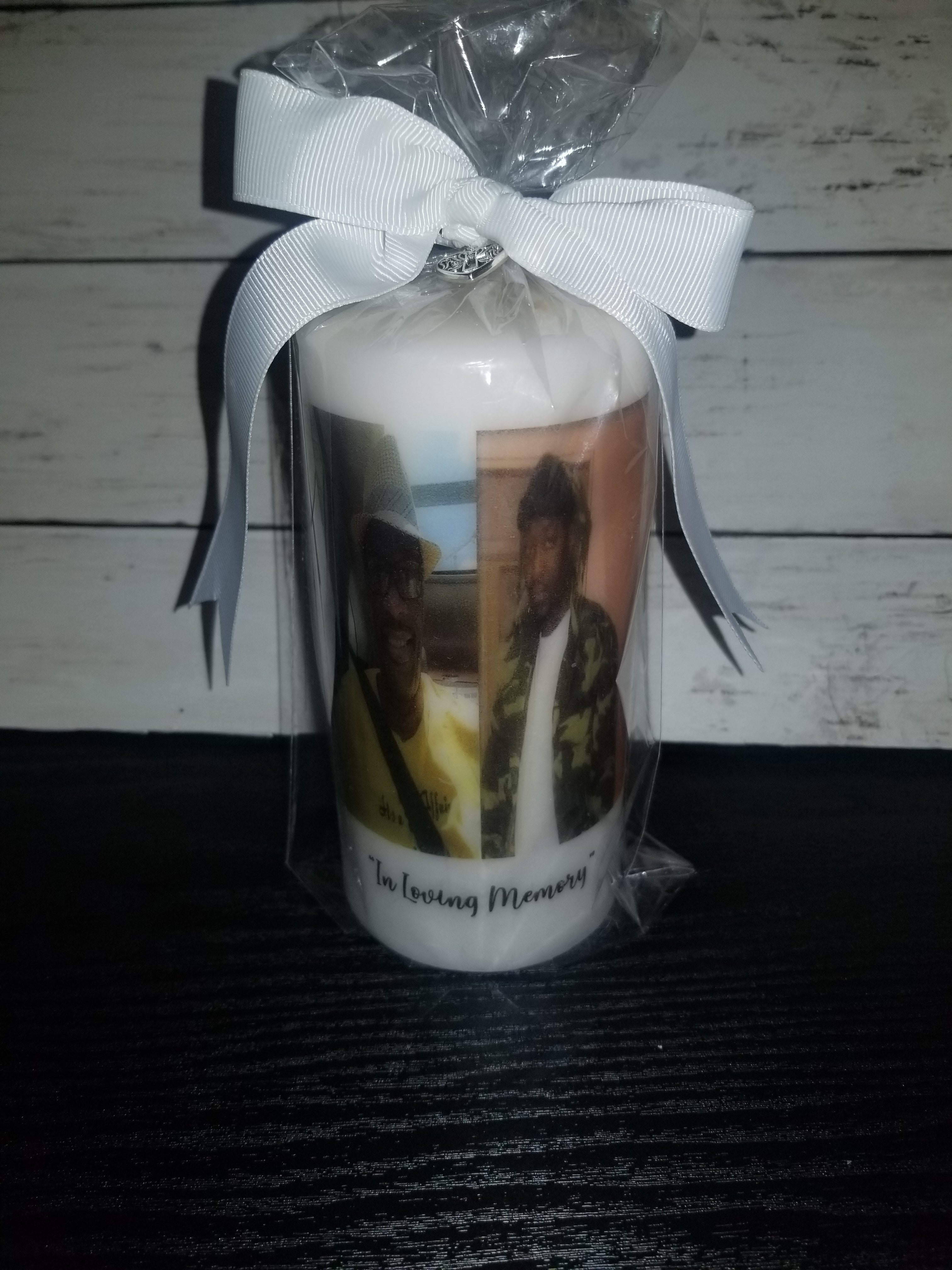 Large Memorial Candle