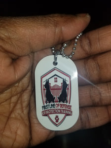 Single Sided Dog Tag