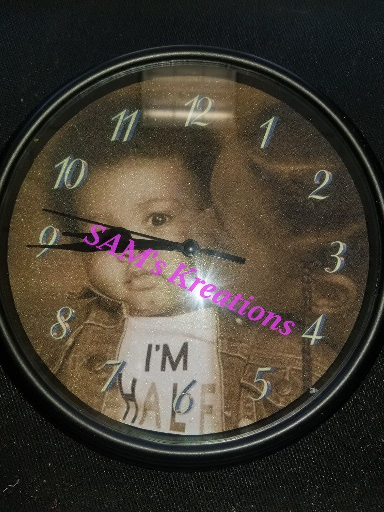 Custom Wall Clock w. Image