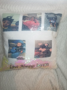 Custom Photo Sequin Pillow