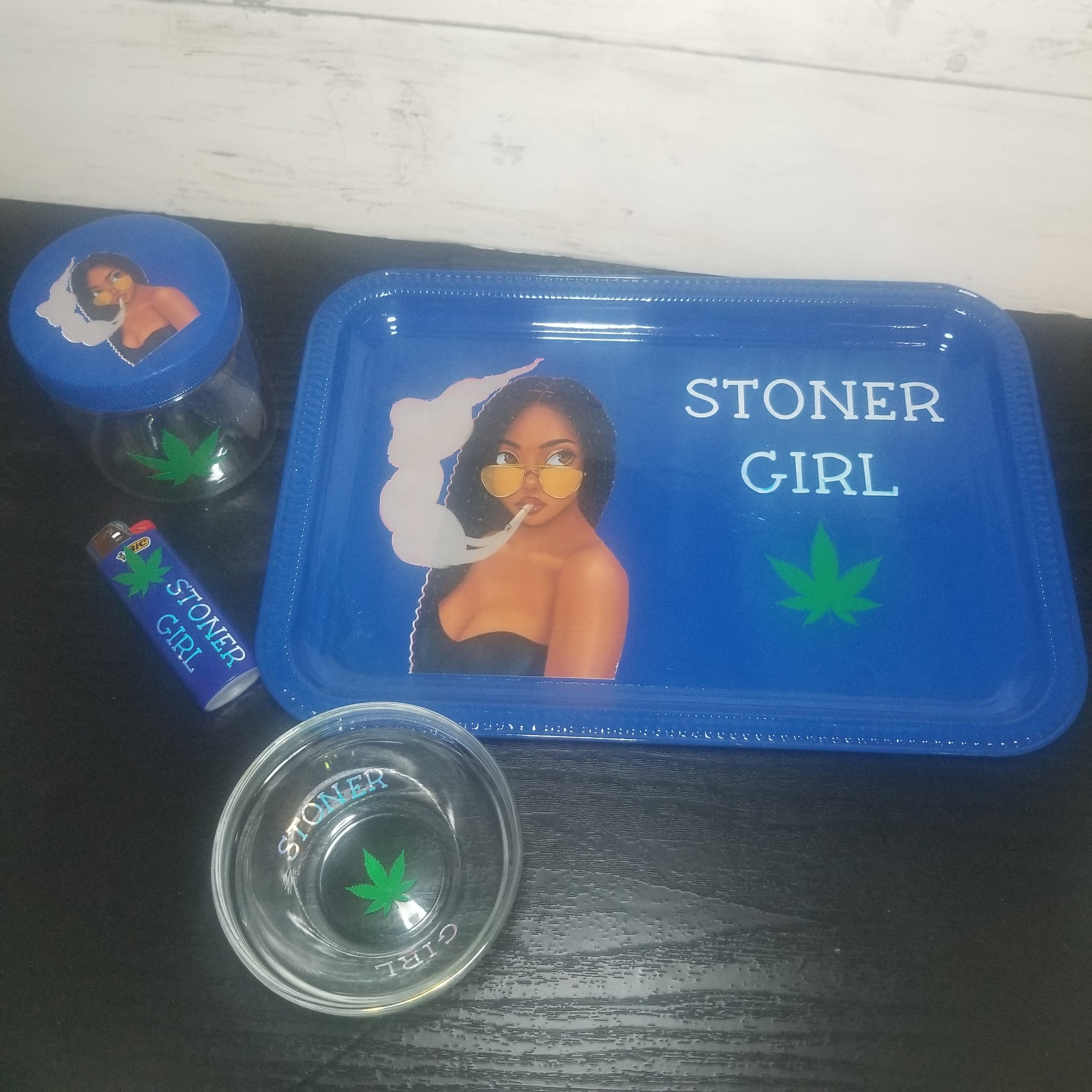 Stoner Girl Rolling Tray – Sam's Kreations