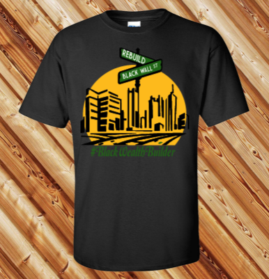 Black Wealth Builder Tshirt