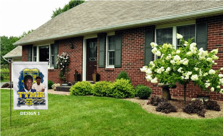 Graduation Garden Flag