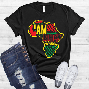 I Am Black History Tshirt