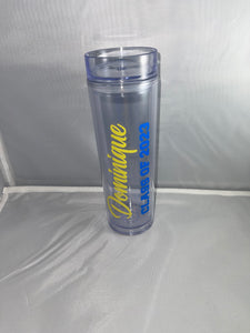 16oz. Graduation Tumbler w. Straw