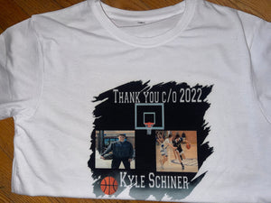 Basketball Court Themed Tshirt