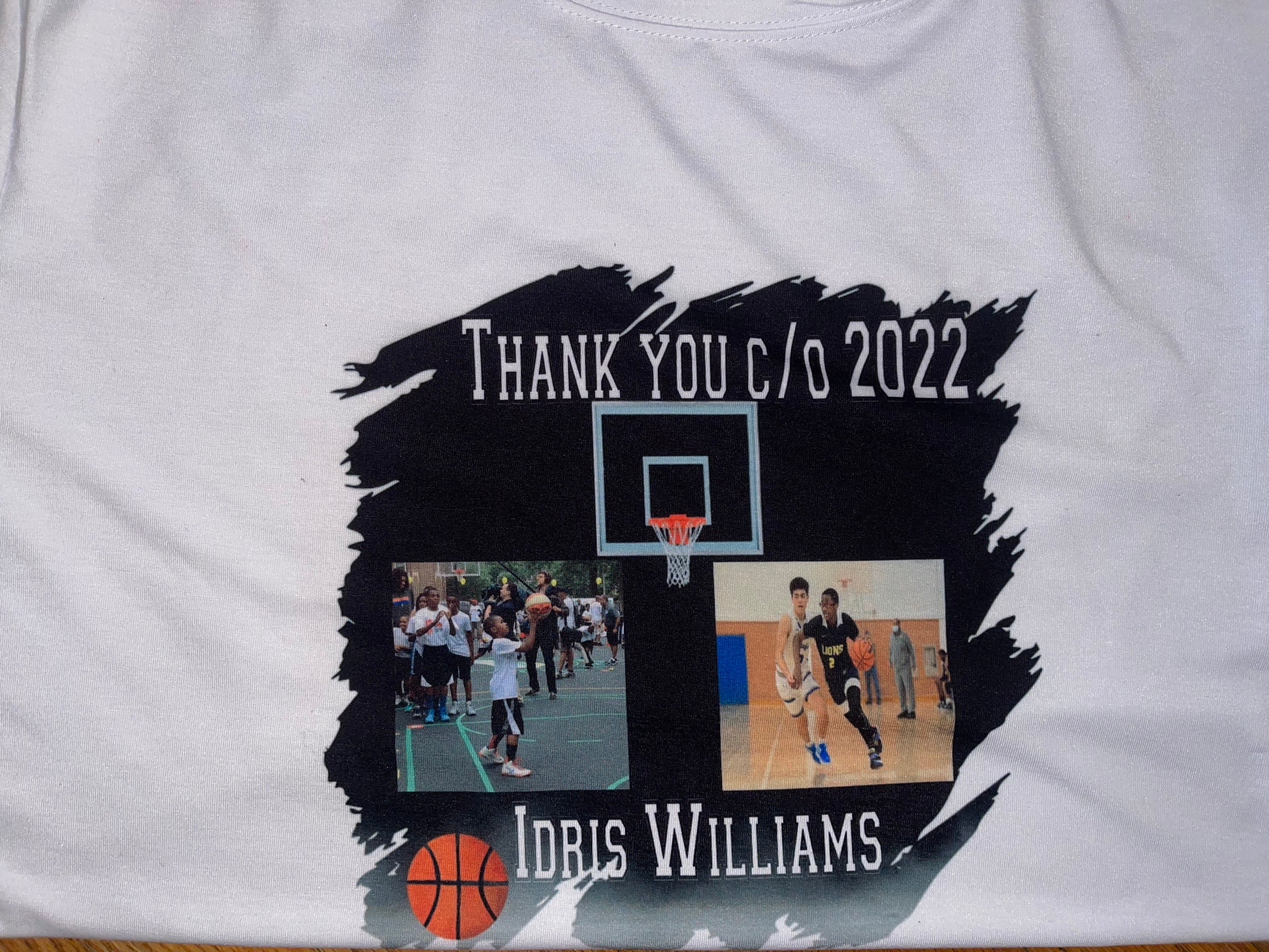 Basketball Court Themed Tshirt