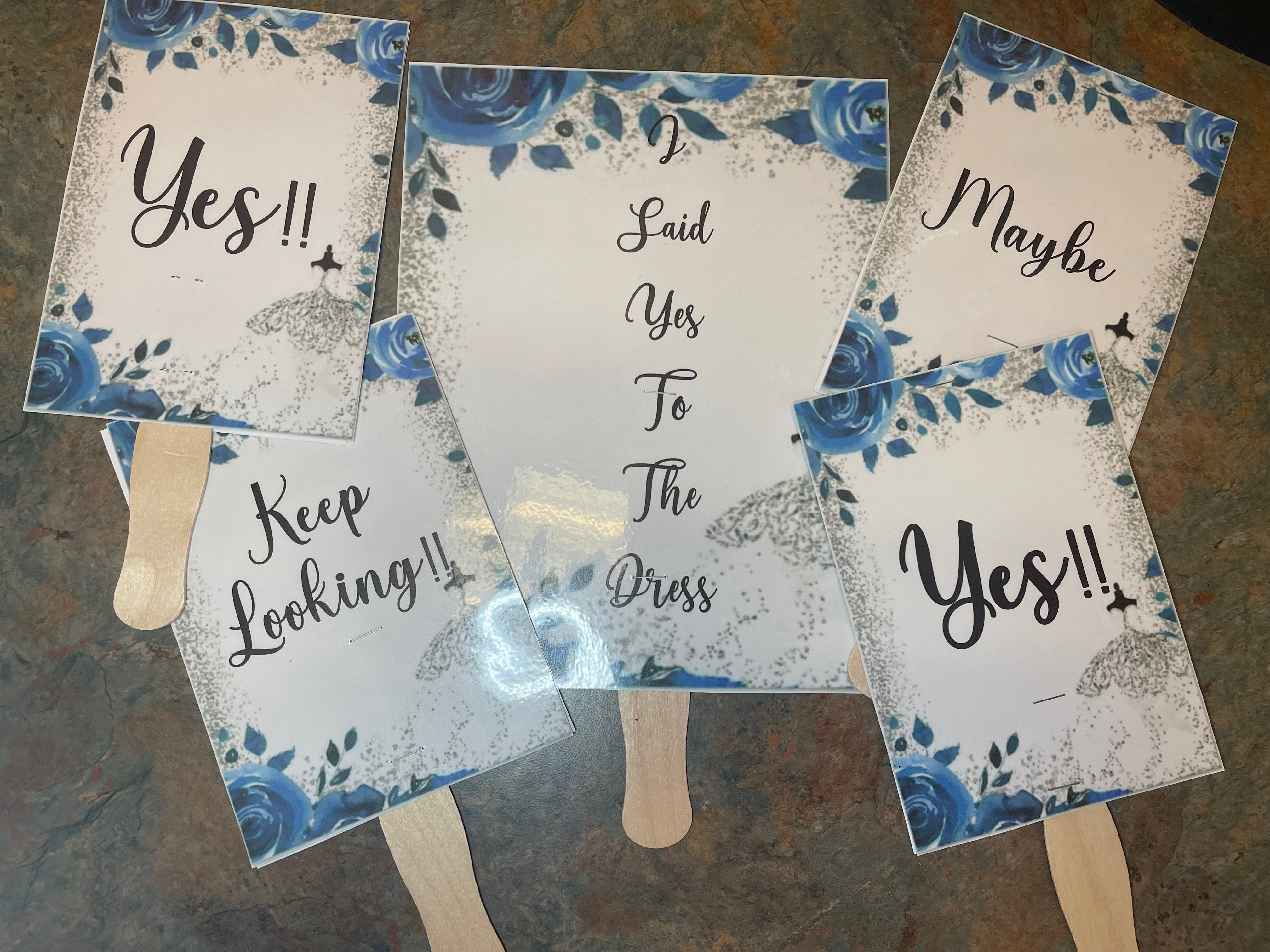 Say Yes To The Dress Handheld Fans