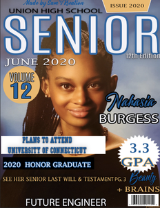 Graduation Magazine Cover