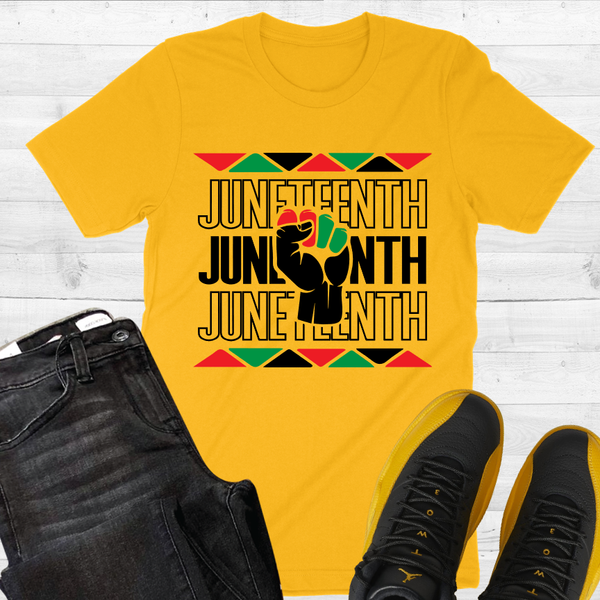 Juneteenth w. Fist Tshirt