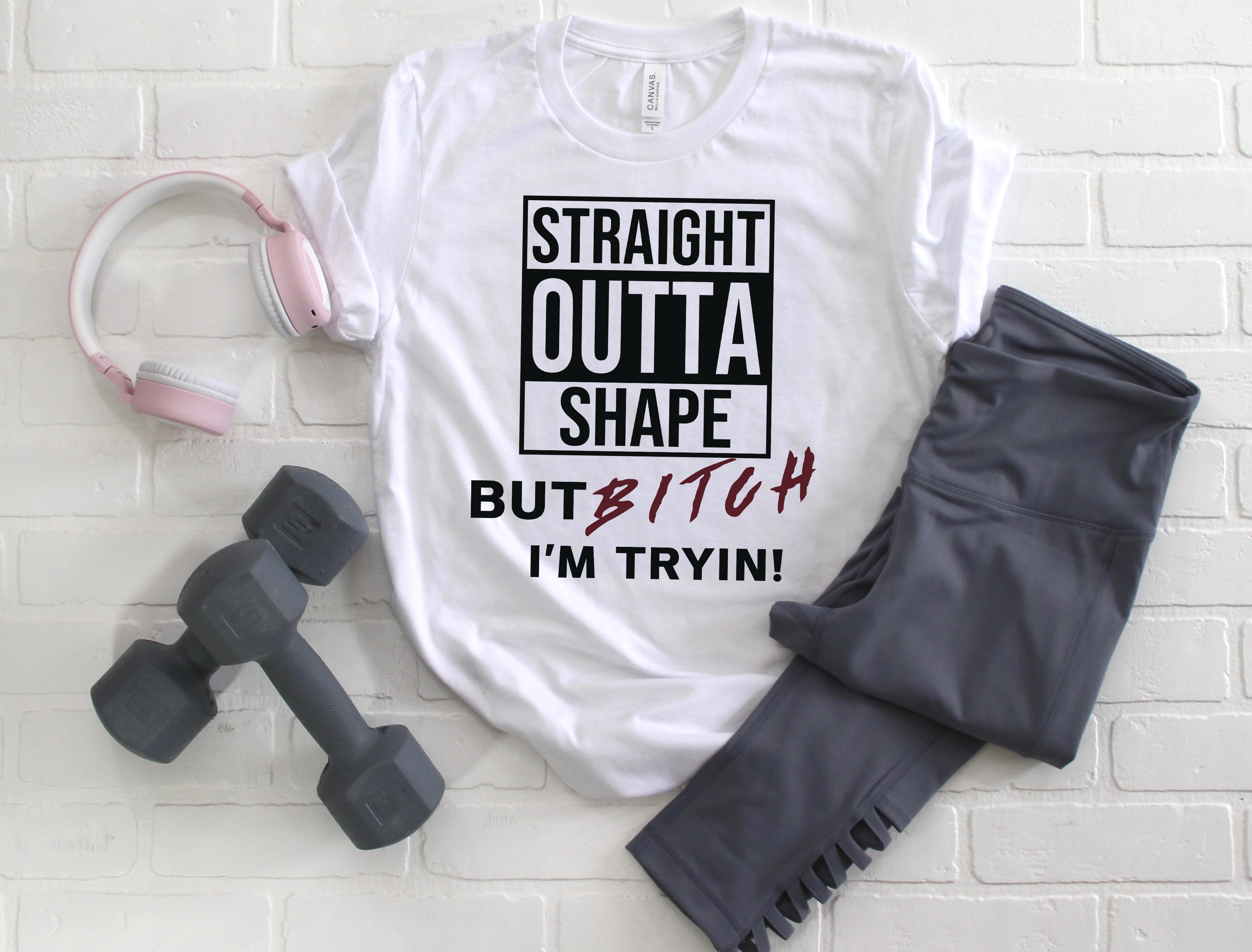 Straight Out of Shape Tshirt