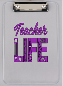 Clear Teacher Clipboard