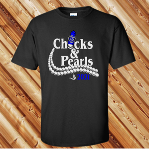 Chucks and Pearls Tshirt