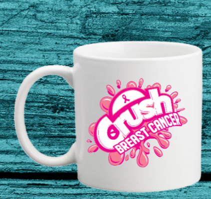 CRUSH Breast Cancer Coffee Mug