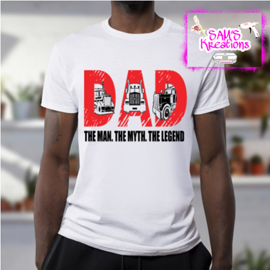 DAD Truck Driver Tshirt