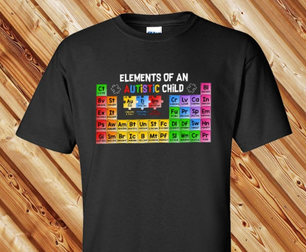 Element of An Autistic Child Tshirt - KID Sizes