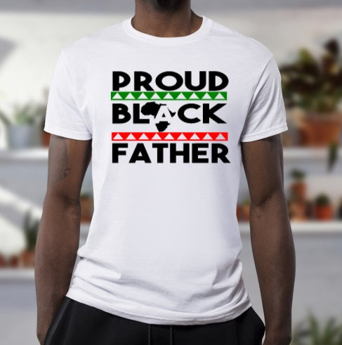 Proud Black Father Tshirt