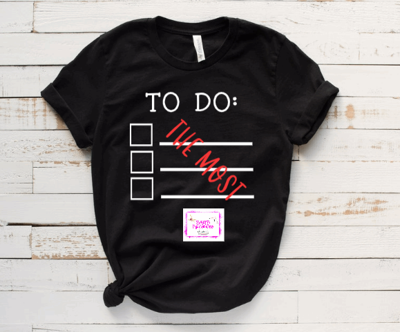 To Do Tshirt