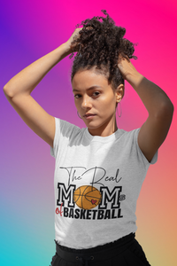 The Real MOM's Of Basketball Tshirt